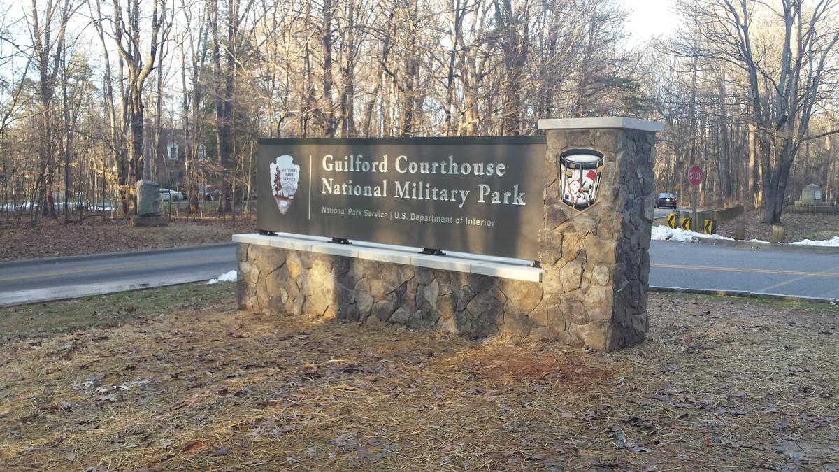Gate City Signs & Graphics replaces Guilford Courthouse National