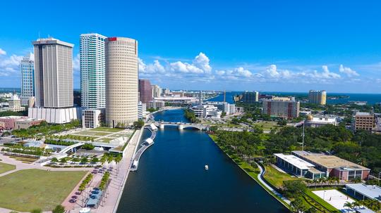 Downtown Tampa Aerial