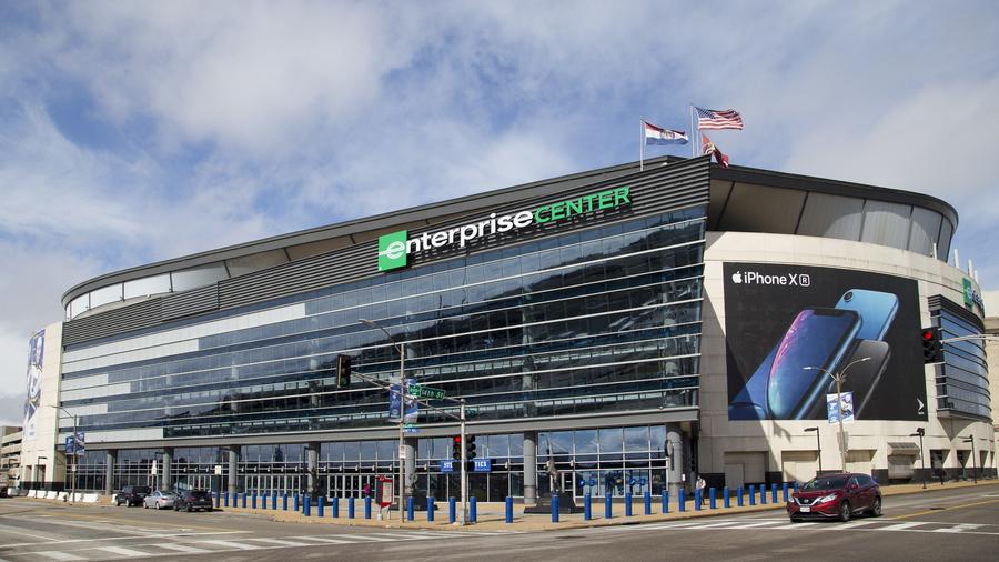 Name of Blues' home changing to Enterprise Center