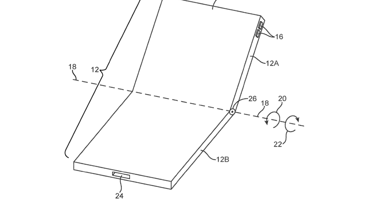 Apple Files Patent For Foldable Iphone As Samsung Unveils Galaxy Fold Silicon Valley Business Journal