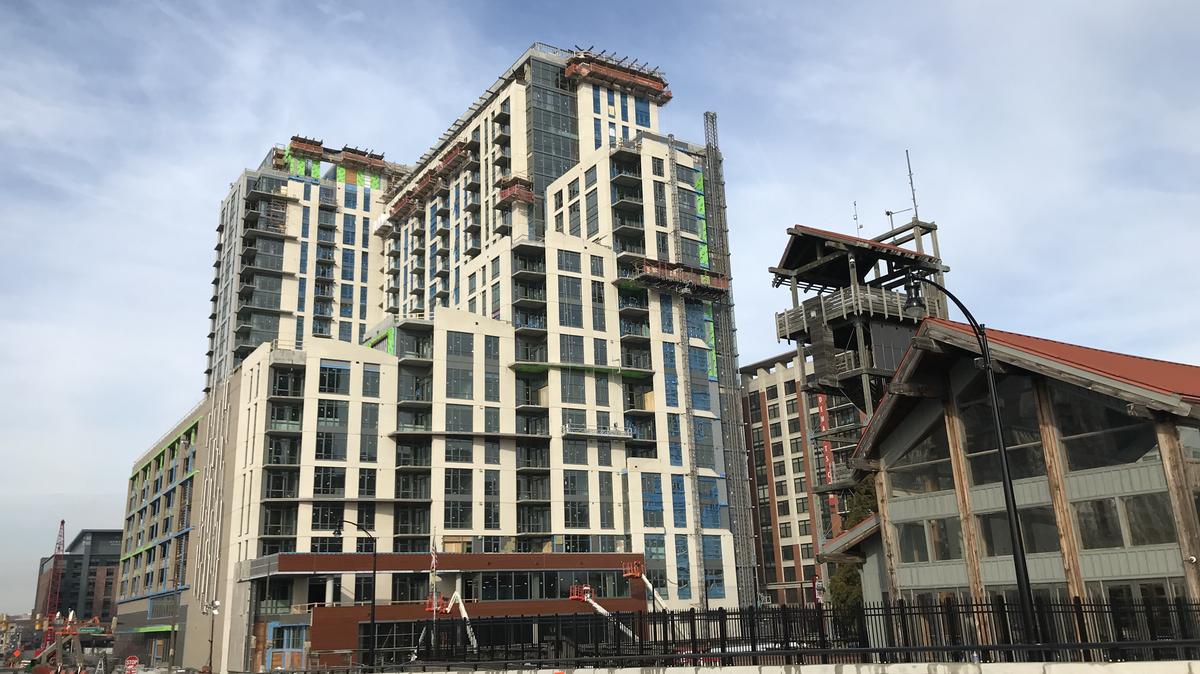 Liberty Harbor East signs 34 deals as apartment leasing starts