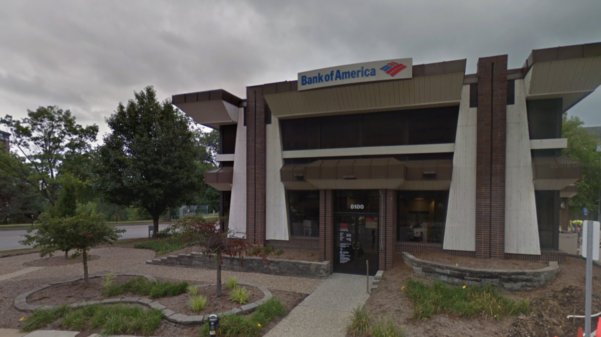 bank of america home branch