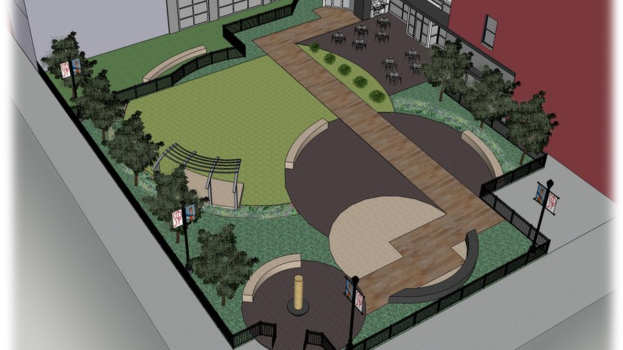 Downtown apartments adding dog park, yoga lawn for residents