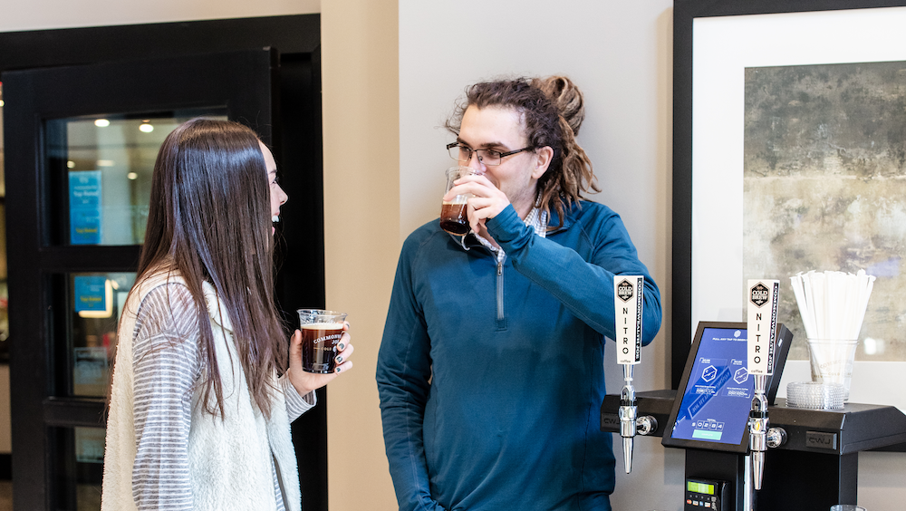 Commonwealth Joe Coffee Roasters, Smart Beverage Technologies Install Pay  Per Pour Kegerator Nitro Cold Brew Vending Machines