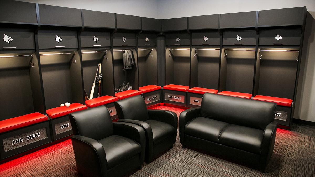 Louisville Cardinals College Locker Room Collection by Sports Coverage 