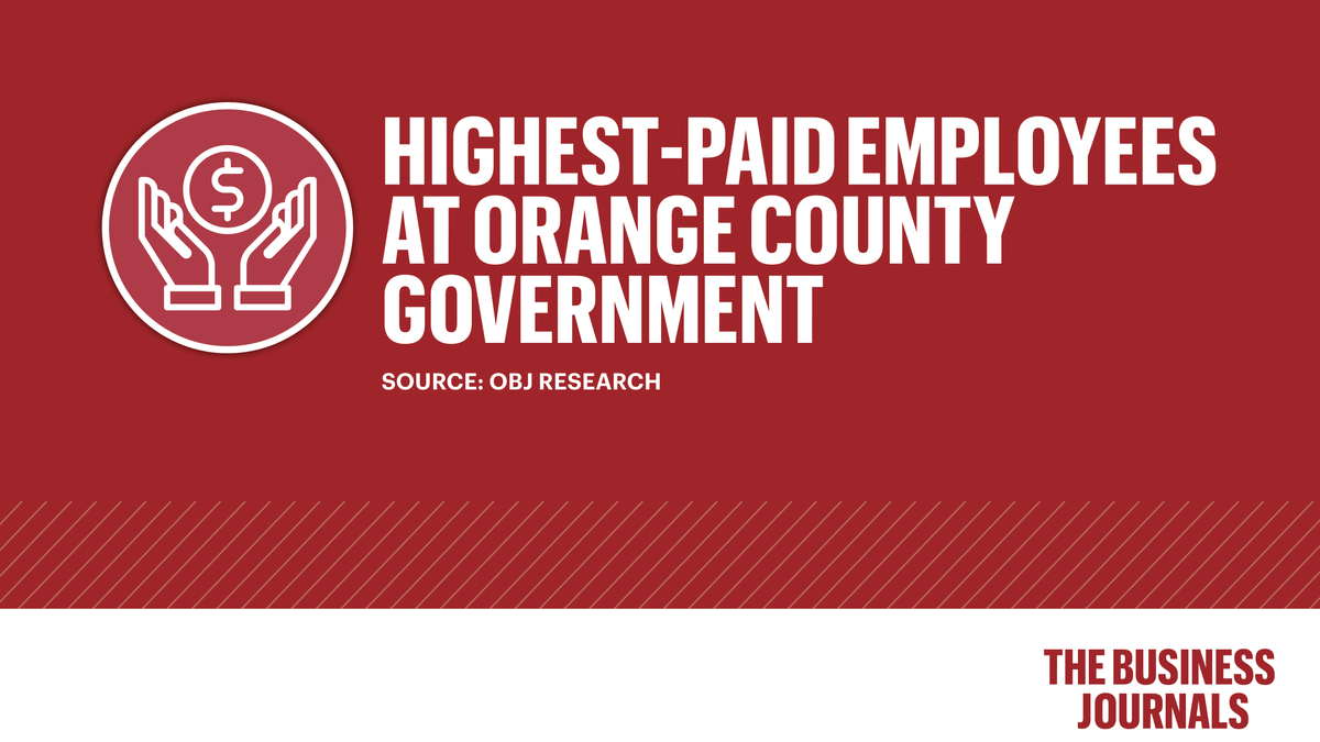 Firefighters among Orange County government's highestpaid employees Orlando Business Journal