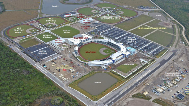 New Atlanta Braves Spring Training Campus In Florida Nears Completion Tampa Bay Business Journal
