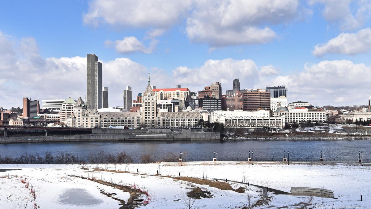 Rensselaer apartments open on waterfront, with views of Albany Skyline ...