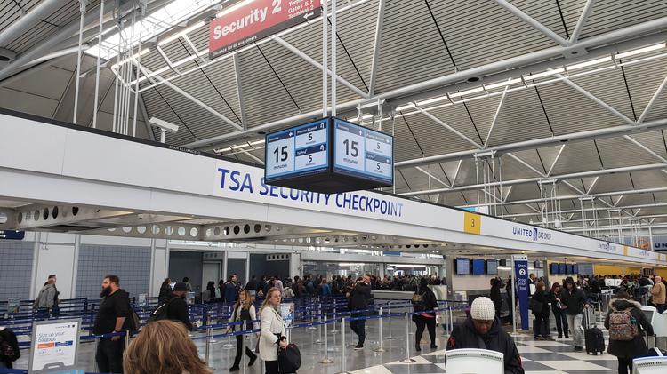 United Airlines Terminal 1 United Airlines Gets 'Real' About Security Checkpoint Wait Times - Chicago  Business Journal