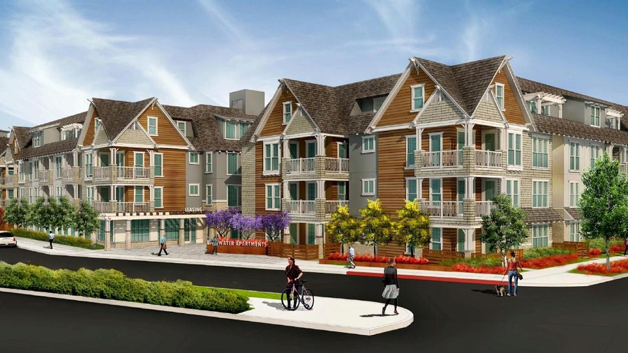 Burlingame apartments near Caltrain about to break ground San