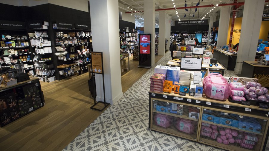 plans to open larger brick-and-mortar stores, starting in