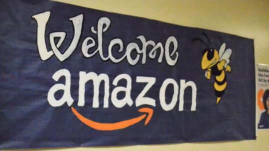 Amazon High School Sign