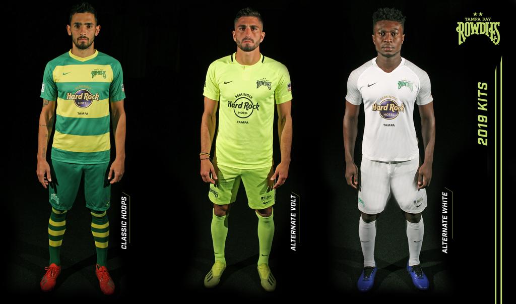 Tampa Bay Rowdies unveil 2014 official jerseys