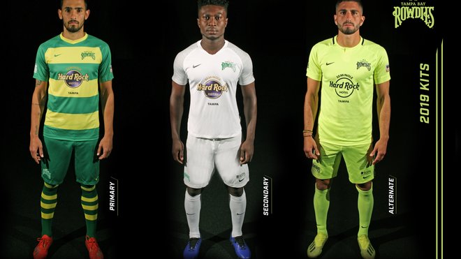 Tampa Bay Rowdies 2020 Home Kit