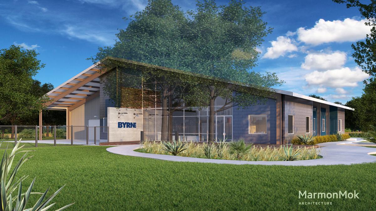 Byrne Construction building permanent headquarters in San Antonio San