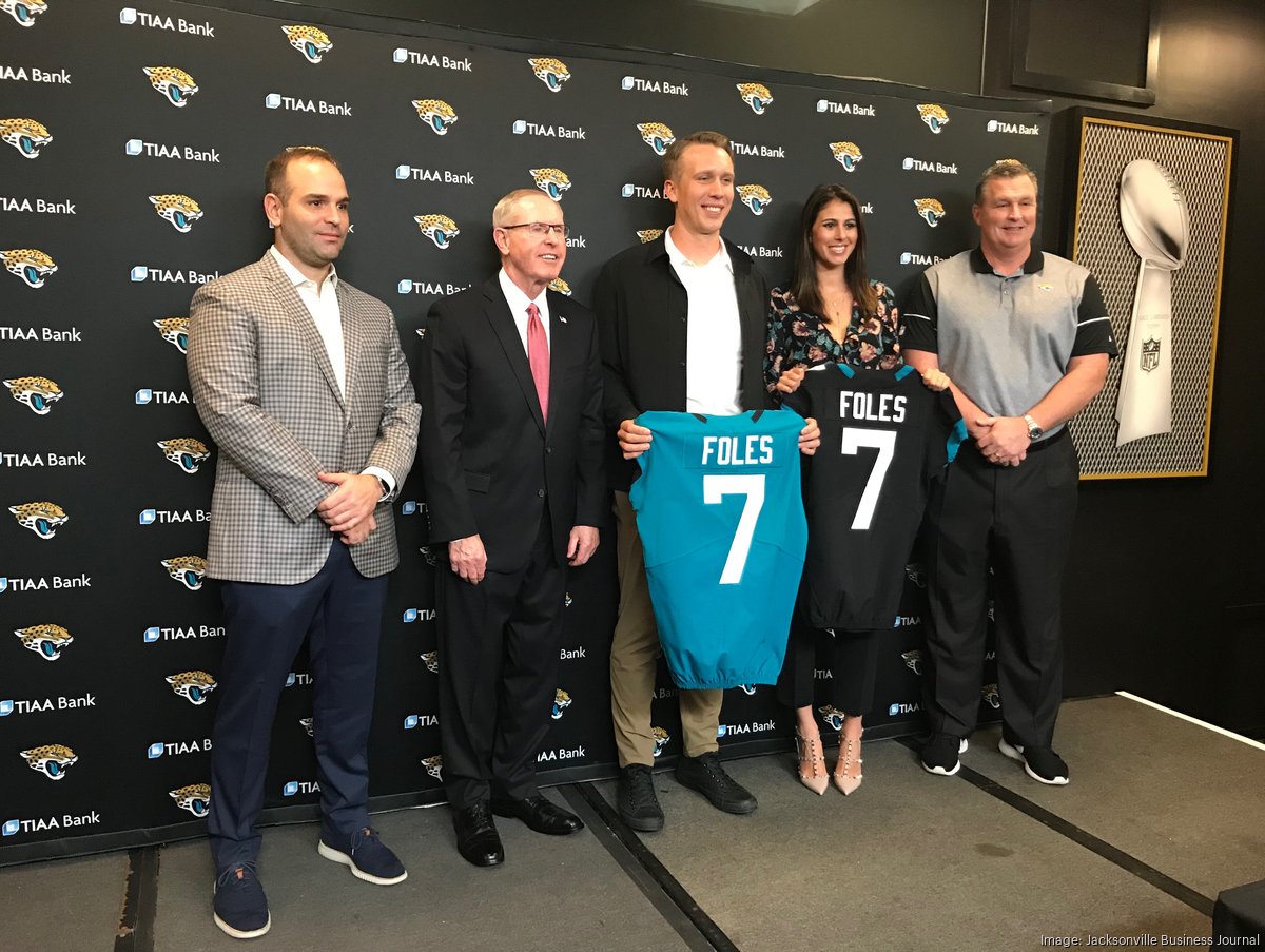 With new number, former Eagles quarterback Nick Foles goes 'back to my  roots' with Jaguars 