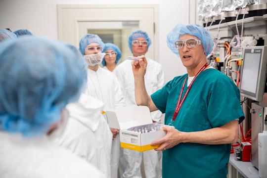 St. Jude GMP tour 9 @ St. Jude Children's Research Hospital | Justin Veneman