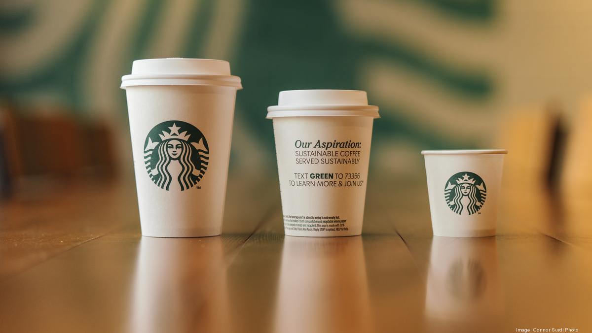 Starbucks is planning to phase out its iconic cups