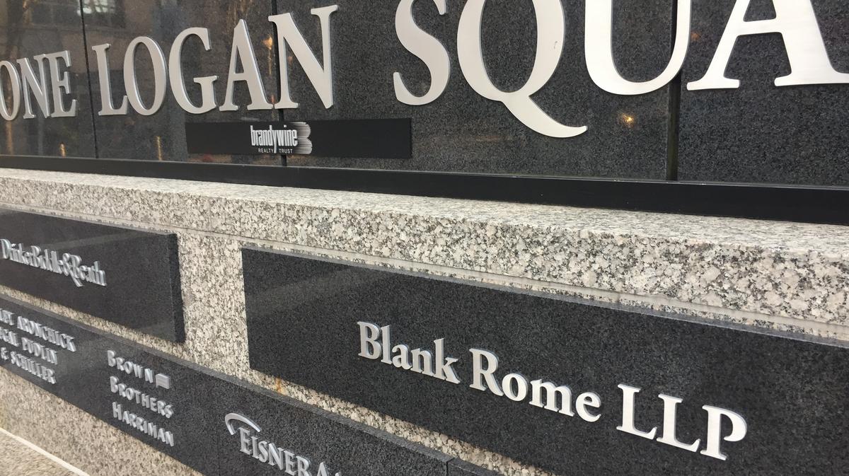 Blank Rome renews at One Logan Square - Philadelphia Business Journal