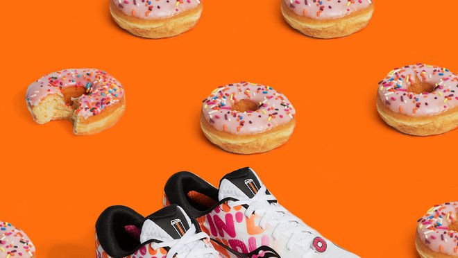 Dunkin donuts hot sale sneakers saucony