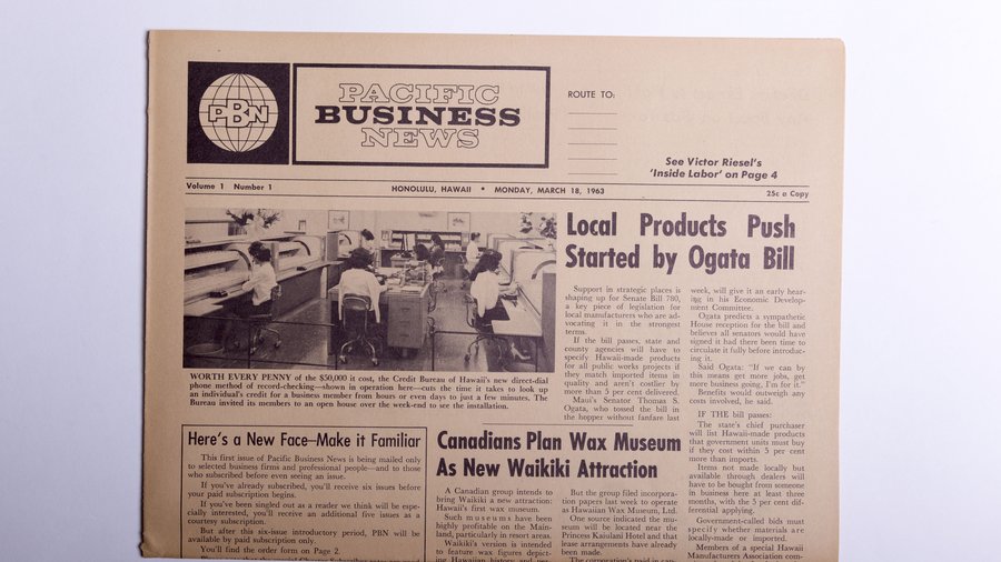 Pacific Business News celebrates 60th anniversary Pacific Business News