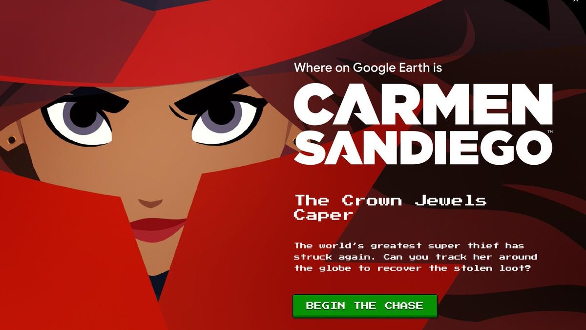 Besides Netflix, Carmen Sandiego can now be found on Google Earth - Boston  Business Journal