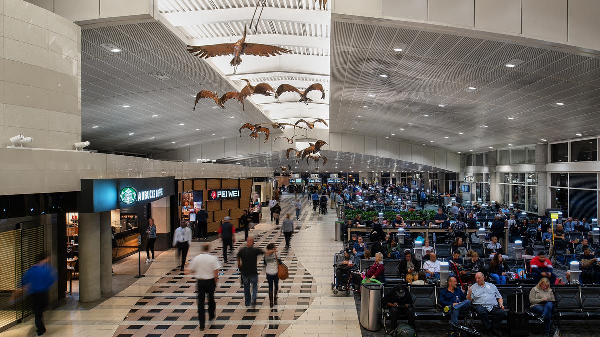 How Tampa International Airport's design creates a destination in