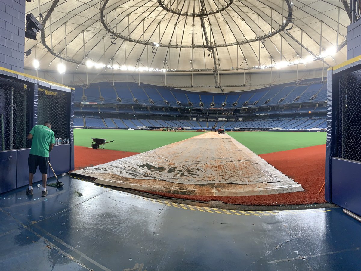 Left Field to Right Field from the Upper Deck at Tropicana…