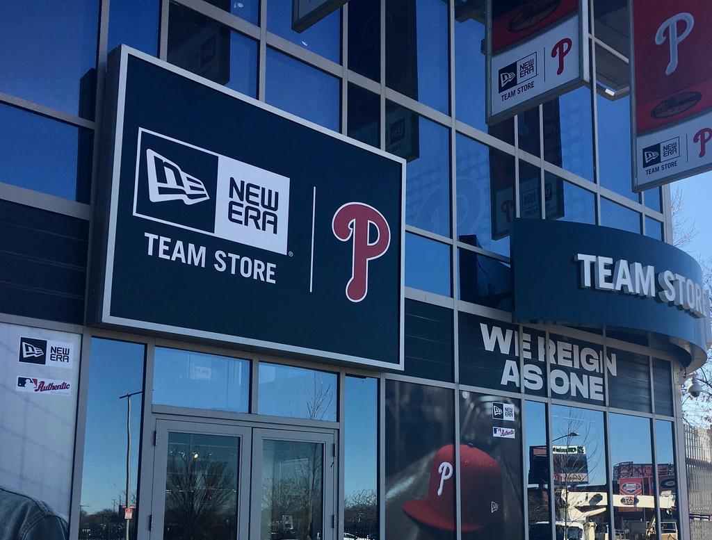 Phillies' New Era Team Store Inside Citizens Bank Park Is Fully