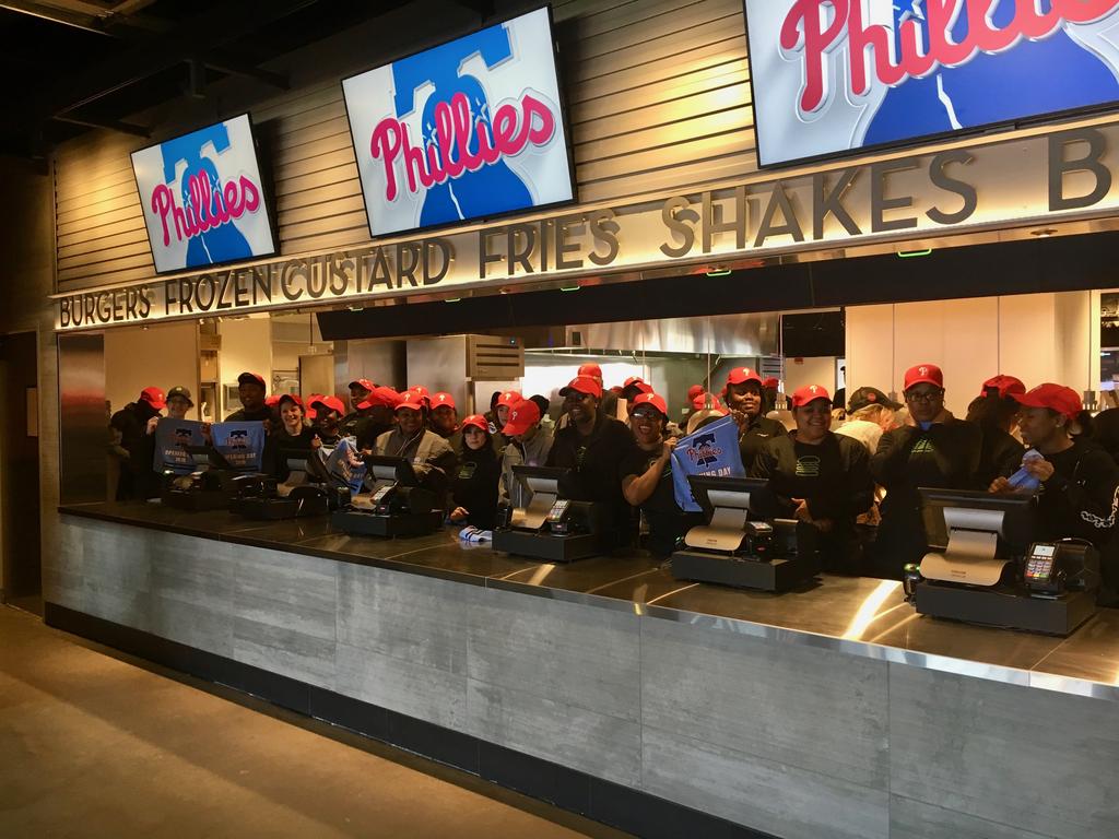 What's new at the ballpark: Phillies and Aramark gear up for