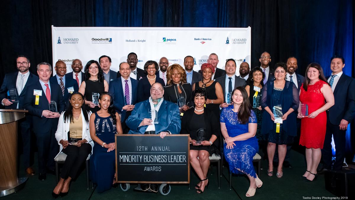 2019 Minority Business Leader Awards Honorees - Washington Business Journal