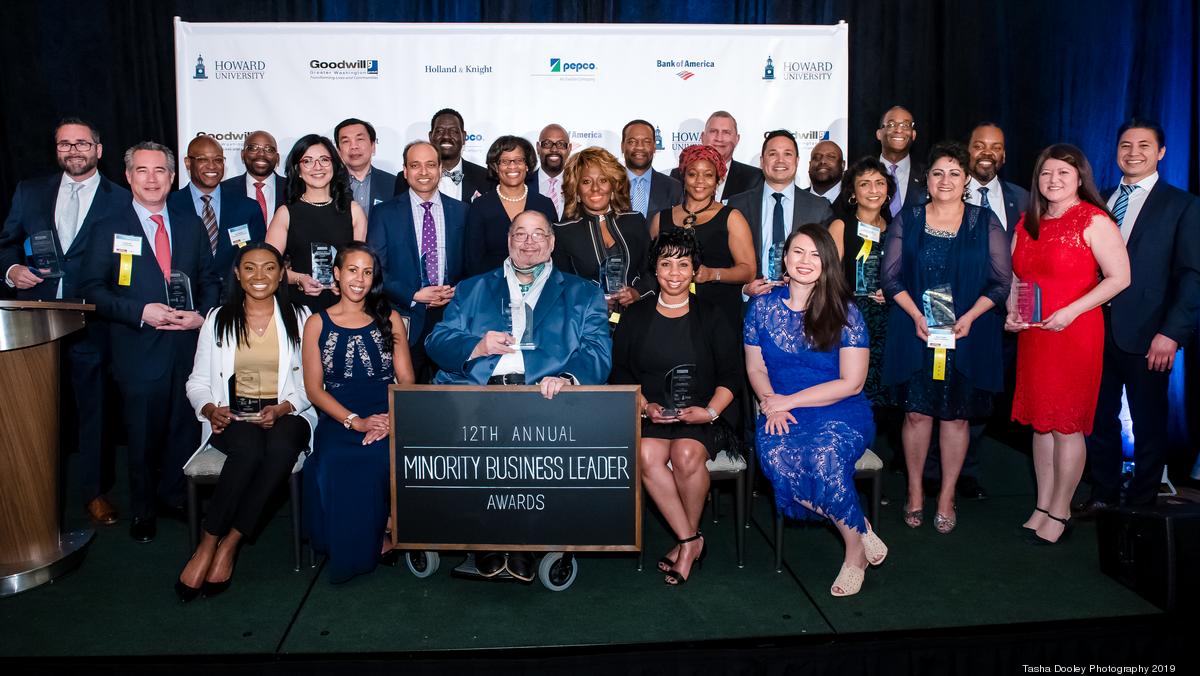 2019 Minority Business Leader Awards Honorees - Washington Business Journal