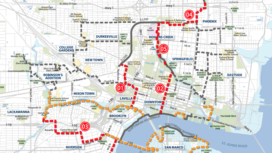 Jacksonville's Emerald Necklace plan switches gears after City Council