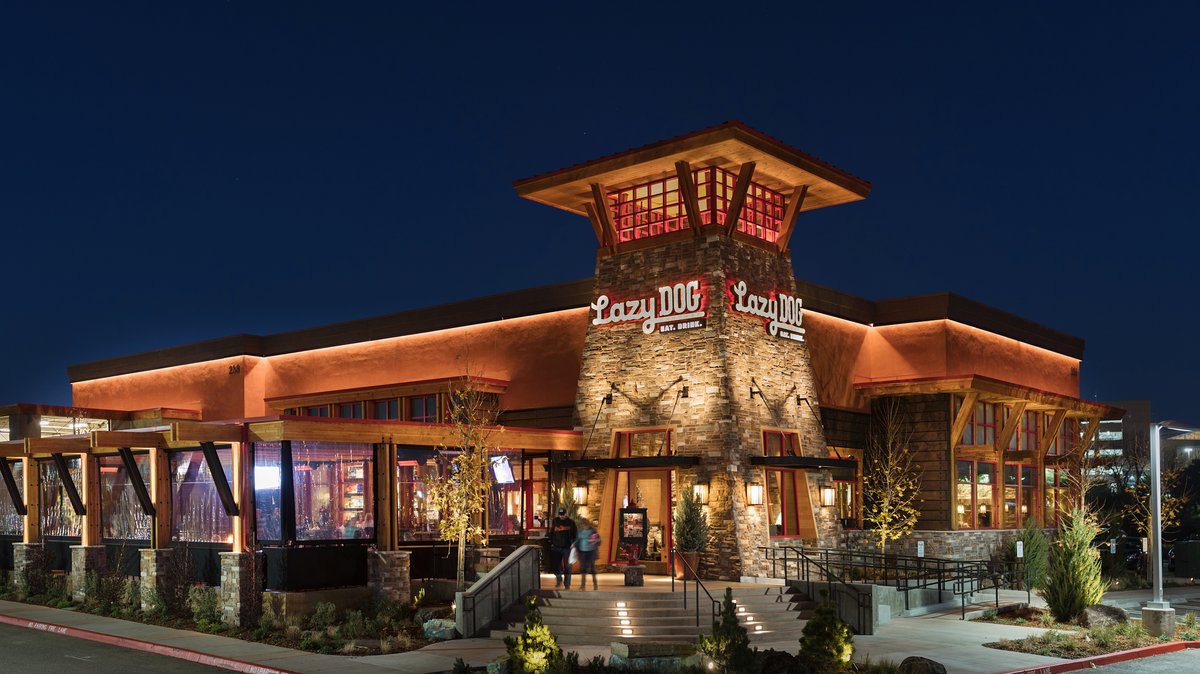 In Kingstowne, Romano's Macaroni Grill out, Lazy Dog Restaurant in Washington Business Journal