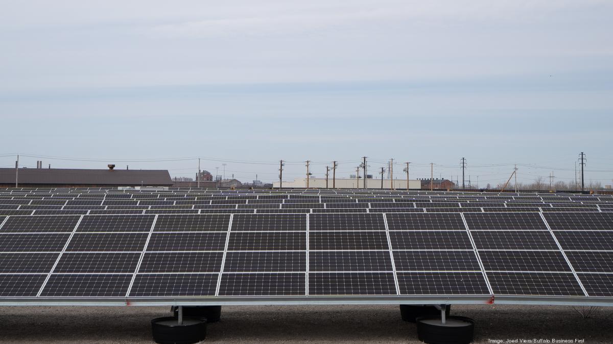 Solar farm operational in Olean Buffalo Business First