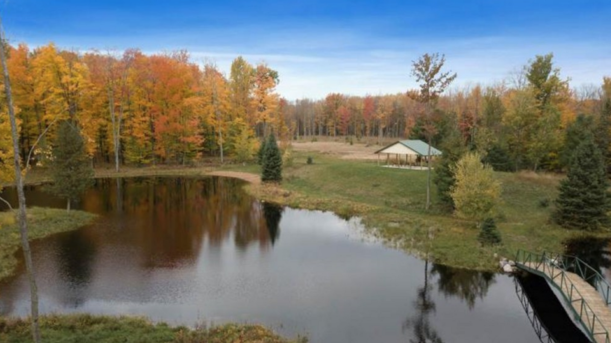 For sale in Middle Inlet is 62 acres of developable land for 2.8