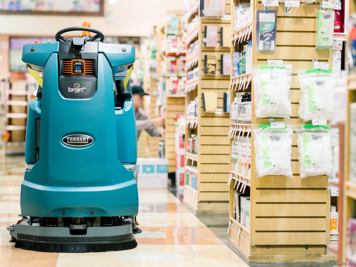 walmart floor scrubber robot