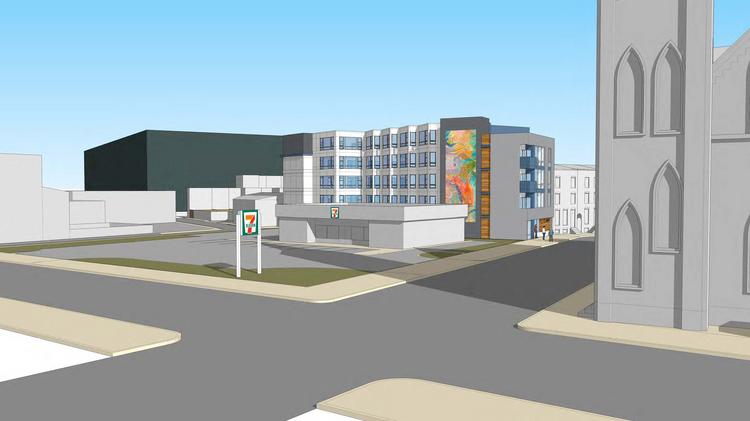 Five Story Apartment Building In Sharp Leadenhall Moves Ahead Early Renderings Provide A Look At What The Proposed 33 Unit Apartment Building 115