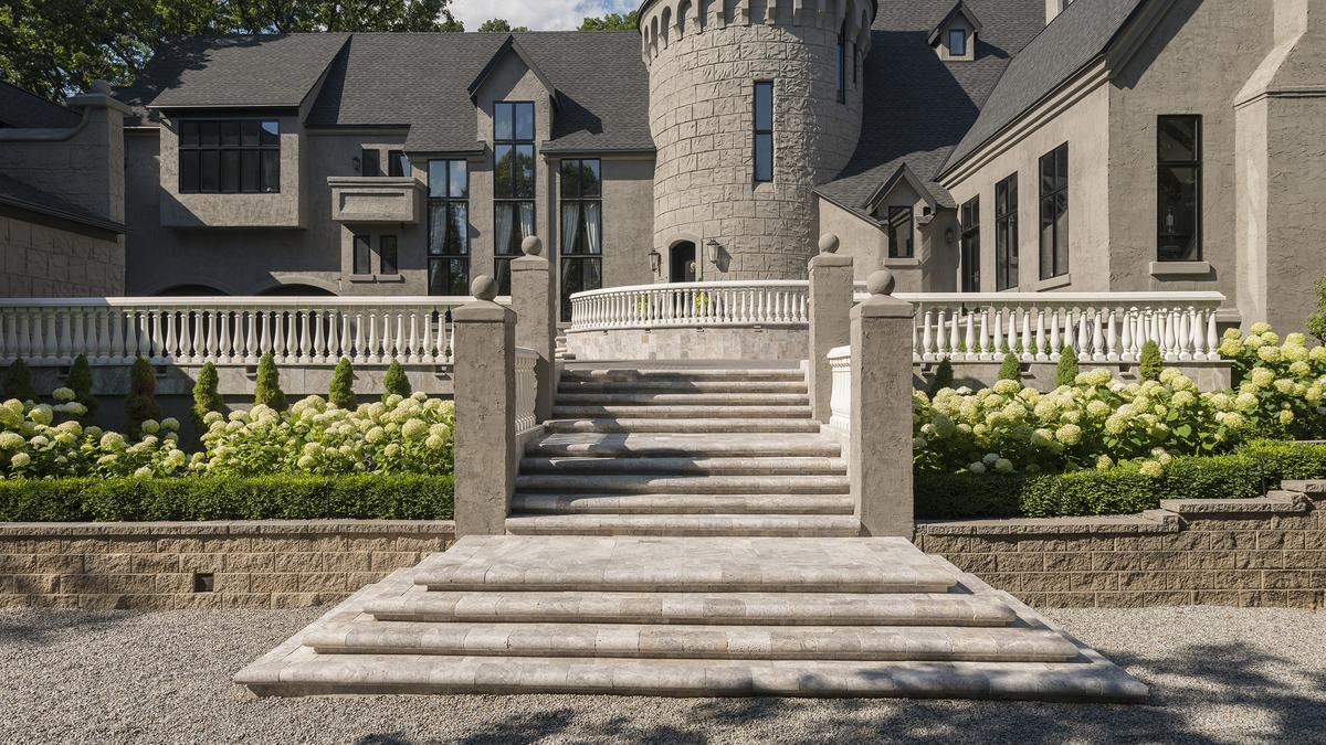 Dream Homes: 4960 Safari Pass is castle on the outside, Euro chic 