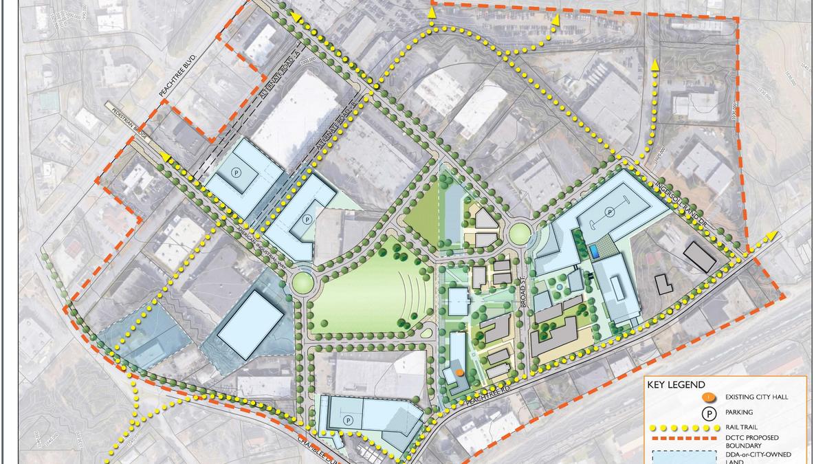 Chamblee preparing to start on $110M town center plan - Atlanta ...