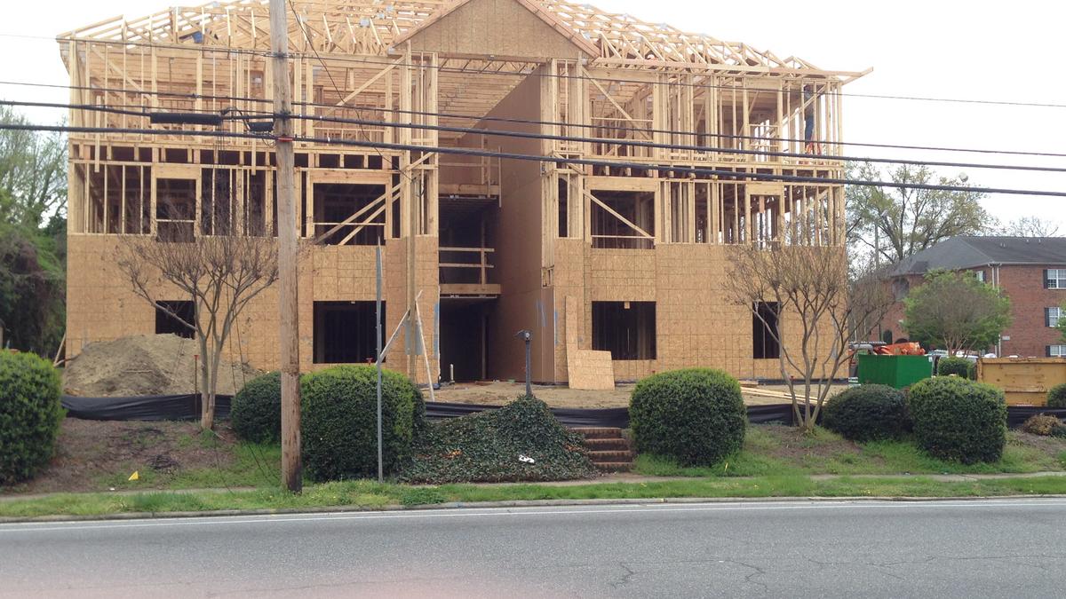 New apartment building and Burger King coming near UNCGreensboro