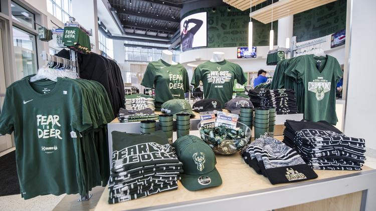 Milwaukee Bucks Merchandise Sales At All Time Highs