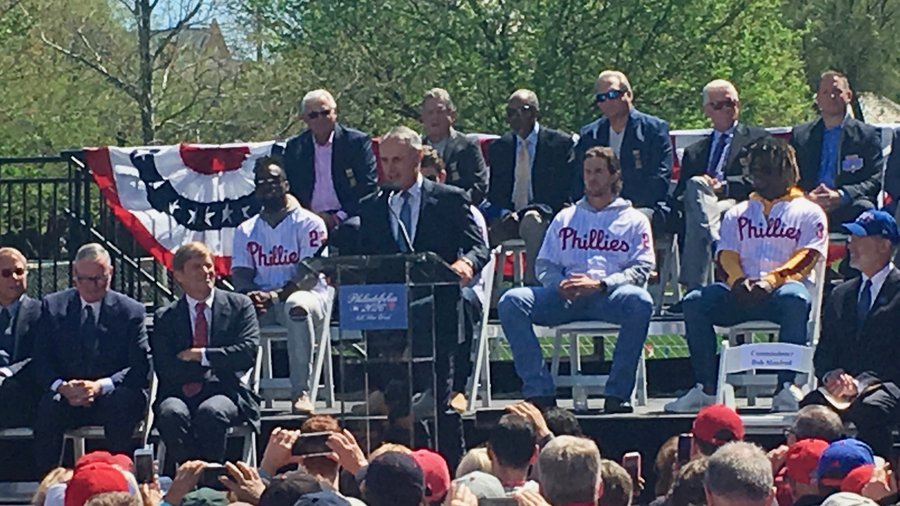 Phillies First Baseman Ryan Howard Honored by Philadelphia City Council