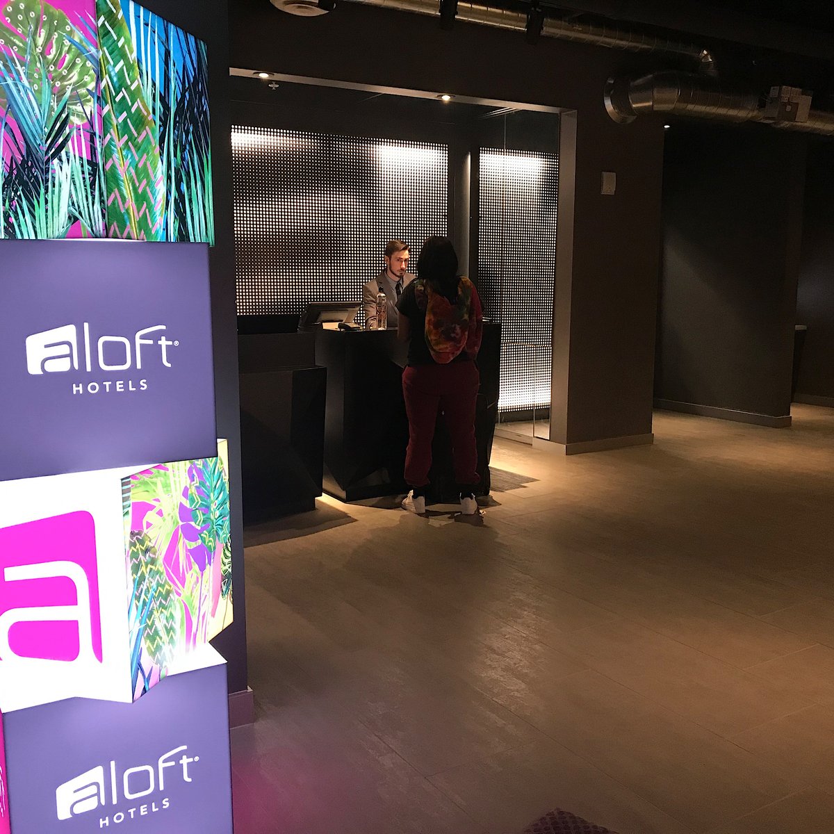 Aloft Hotel - Decking Panel Canopy - Awning Works Inc., image size:1200x1200