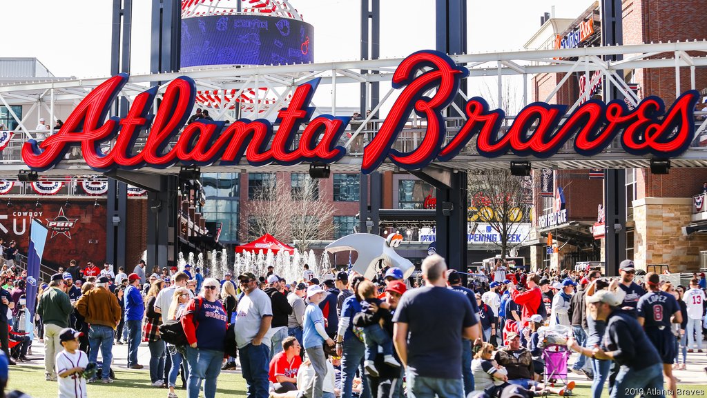 The Braves Throw a Throwback Surprise Party