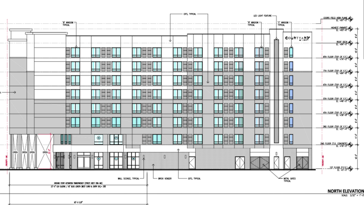 New Lodo Hotel Planned Near Coors Field Denver Business