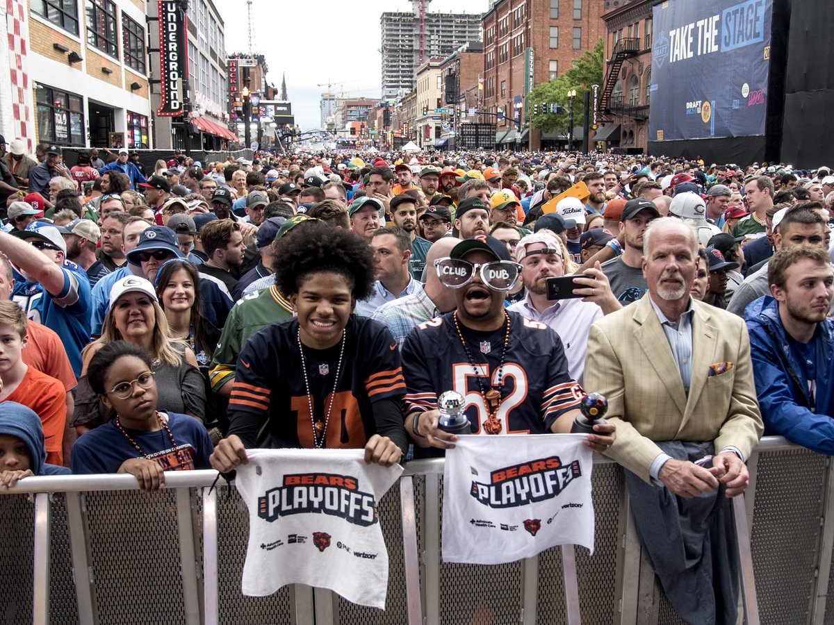 NFL Draft in Nashville breaks attendance record, league reports