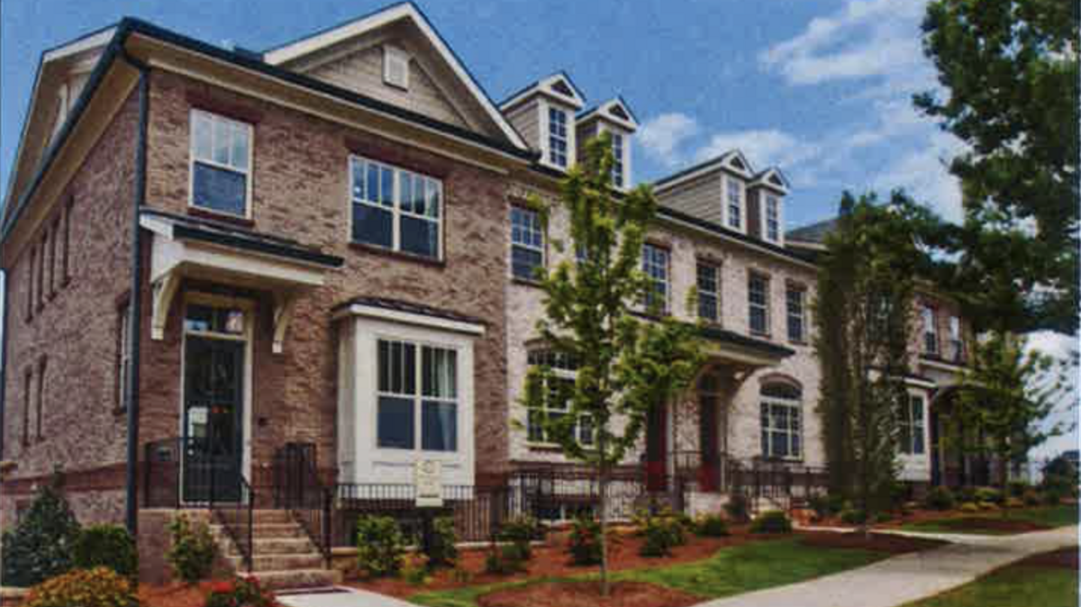 Gated 82unit townhome project proposed in Suwanee Atlanta Business