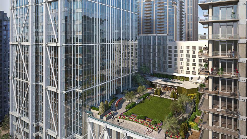 Construction Ramping Up On New 1105 West Peachtree Tower Atlanta Business Chronicle