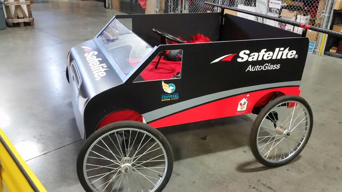 Safelite AutoGlass in Kentucky Derby Festival Bed Races competition